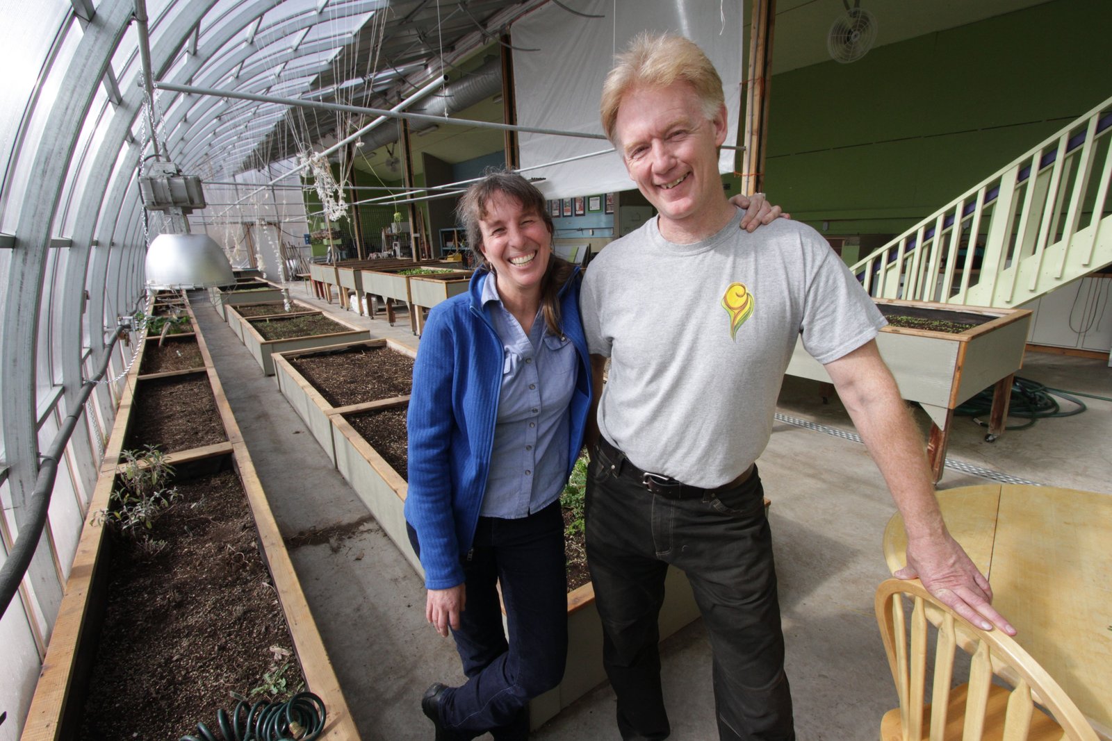 Photo David Dodge, Green Energy Futures Groundswell Network Greenhouse, Invermere BC