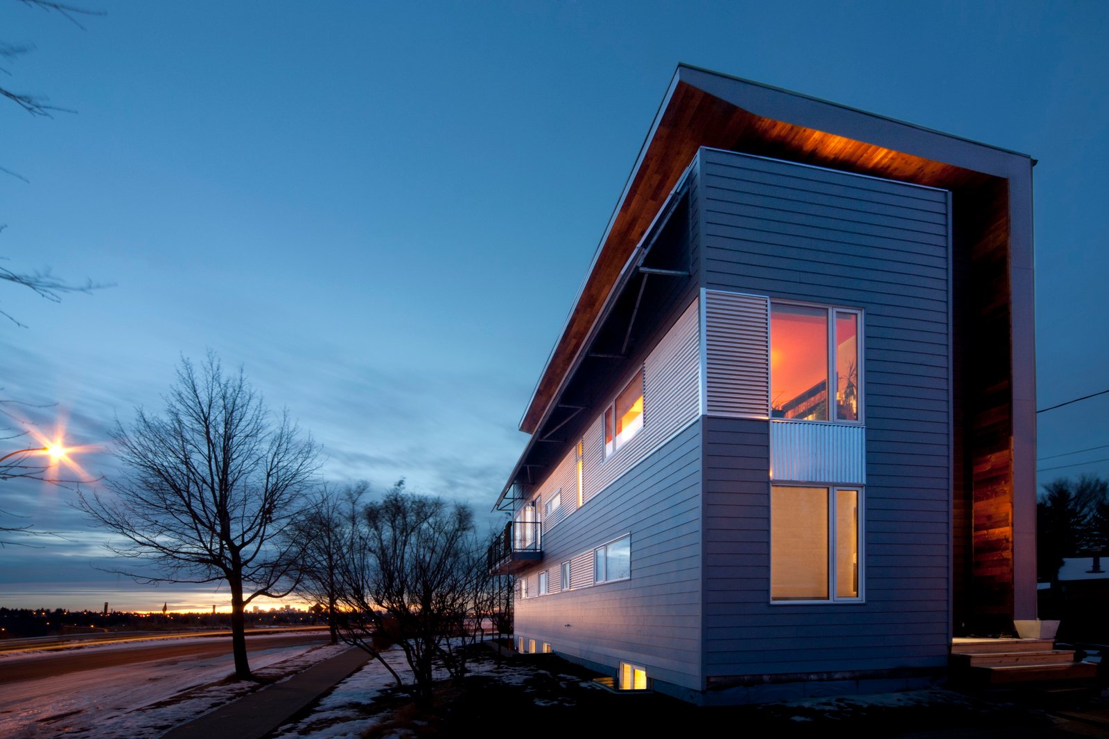 Shafraaz and Serena Kaba’s near net-zero home was inspired by the German concept of the Passivhaus, a super energy efficient home that requires very little energy for heating or cooling. The home is air tight, very well insulated and it gets half its heating from passive solar energy streaming through the windows. Photo Darren Greenwood