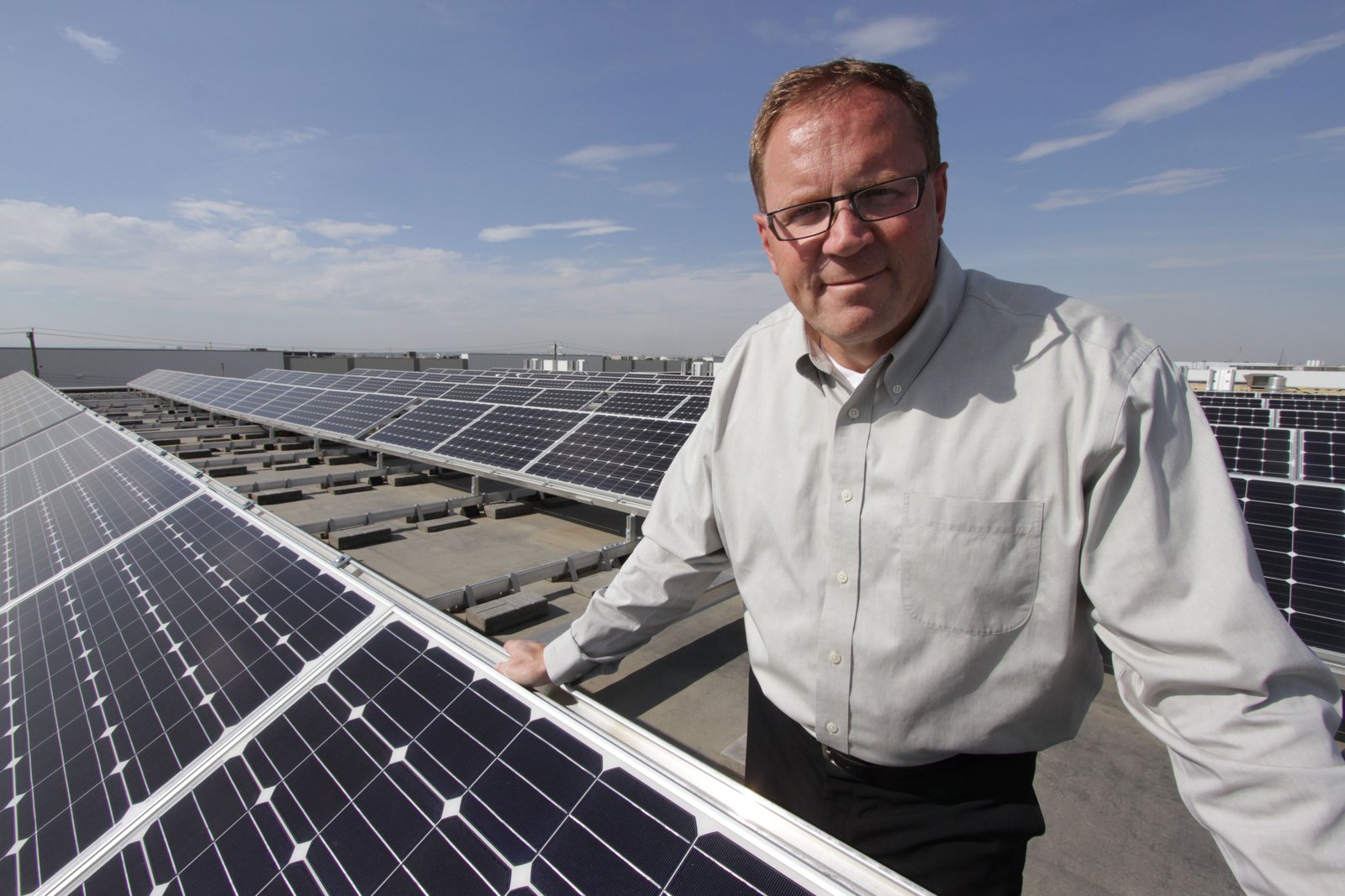 In spite of the volatility of solar stocks, Schnell predicts they will have a bull run that could last 15-20 years. Photo David Dodge, Green Energy Futures