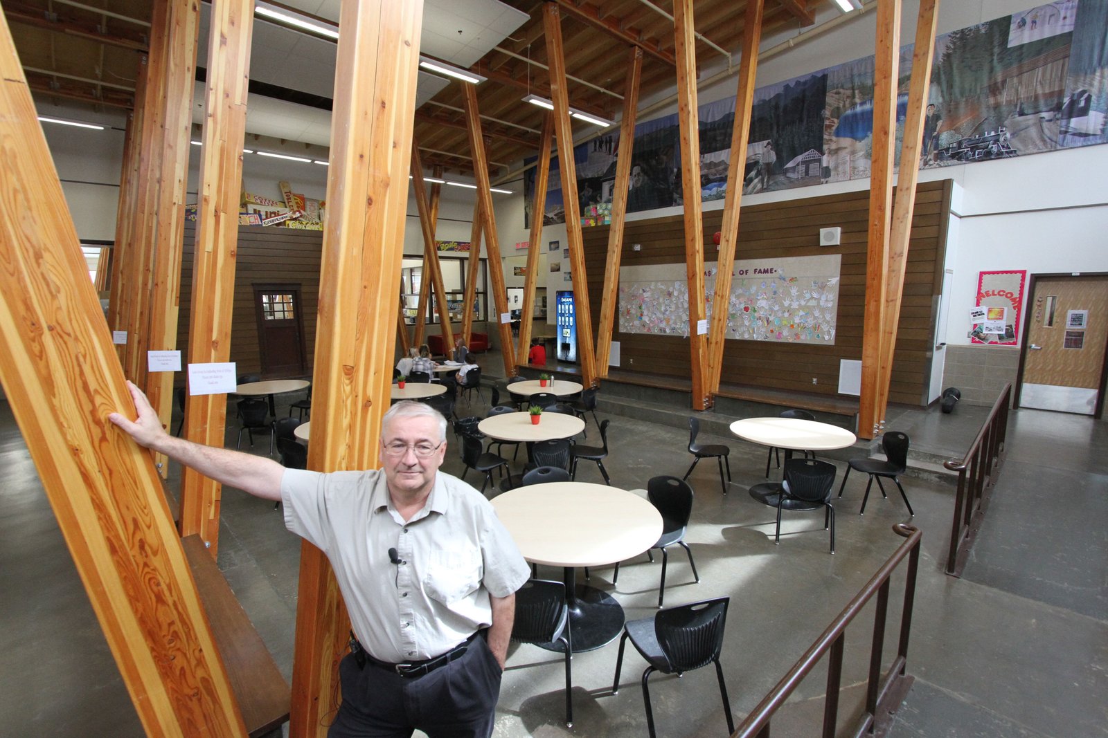 Photo David Dodge, Green Energy Futures Lawrence Grassi School, Canmore, Alberta