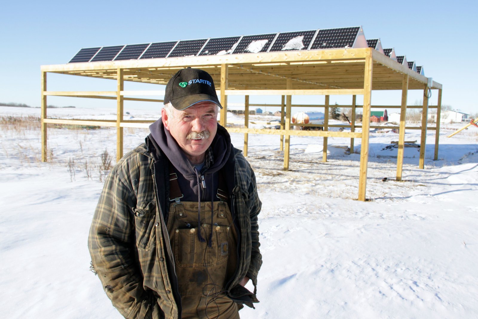 Photo David Dodge, Green Energy Futures Starland Country Community Solar Program, Alberta