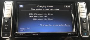 Charging a Nissan Leaf