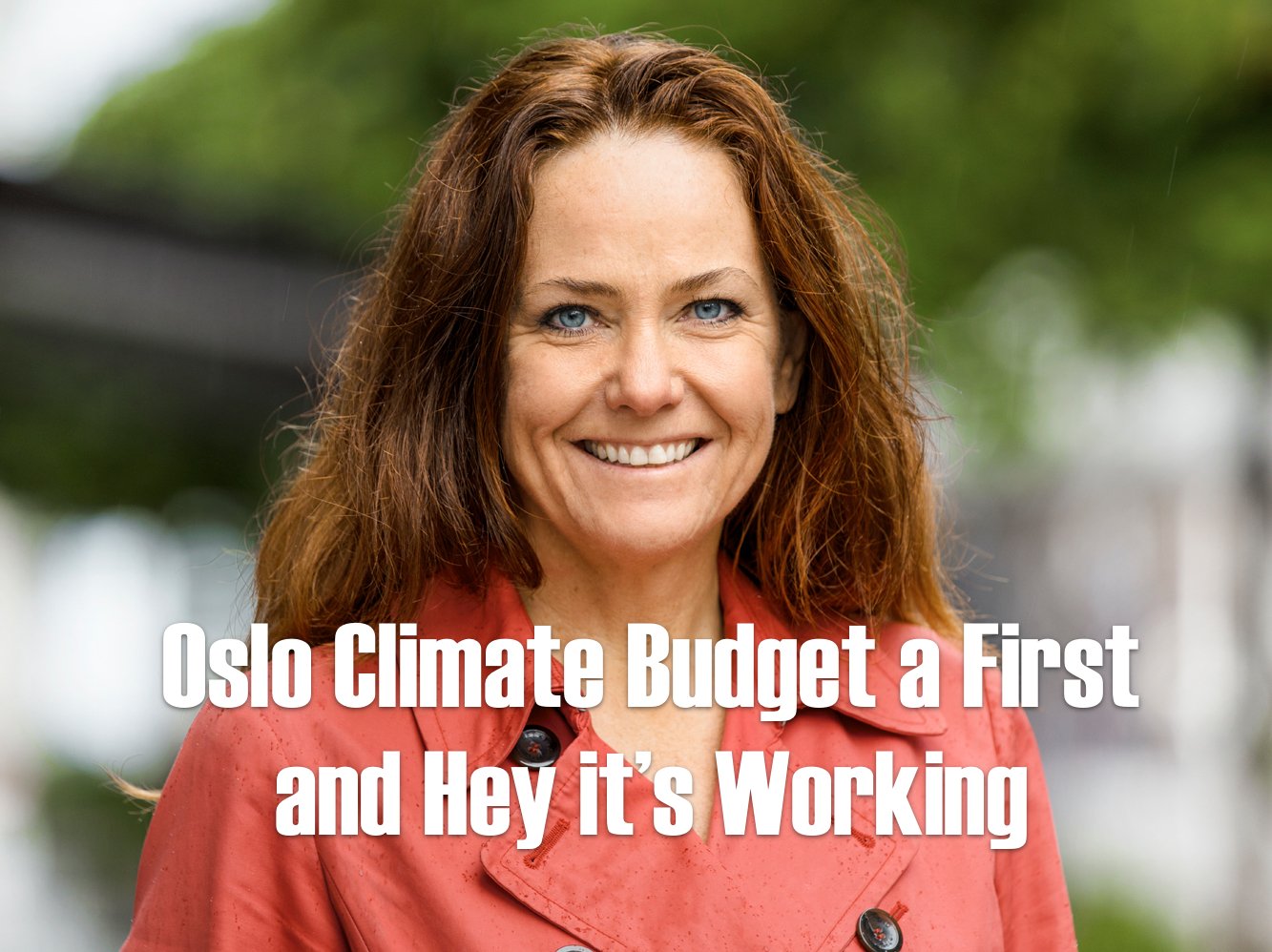 Oslo Climate Budget, a first