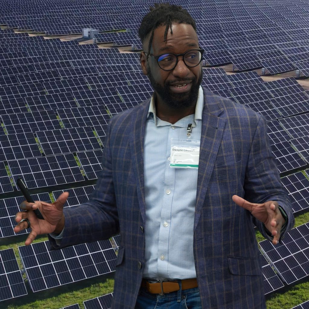 Dwayne Caldwell, CEO of ENSPI an energy management company that operates a virtual power plant.