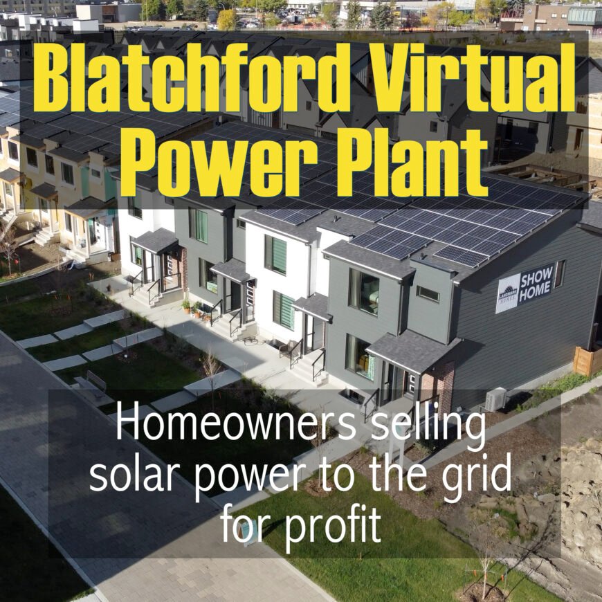 Blatchford Virtual Power Plant pilot project