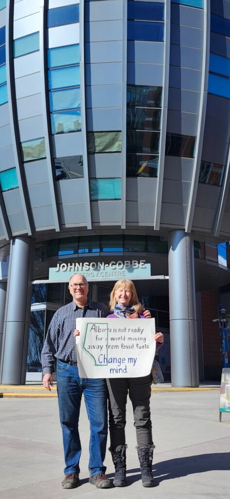 408. Calgary's Climate Change Sign Guy takes his message to the streets of Alberta's oil capital 11 March 7th