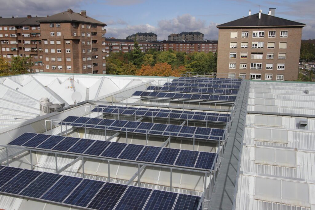 Solar on the roof of the Europa Congress and Exhibition Centre 5