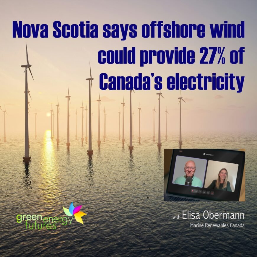 Offshore wind could provide 27% of Canada's electricity