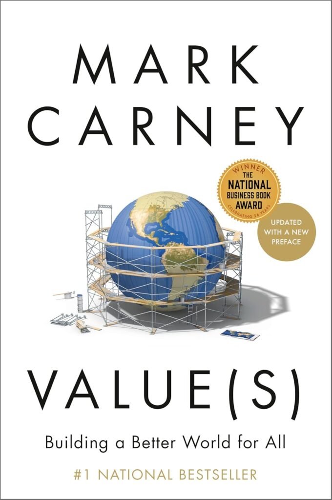 Values Mark Carney's best selling book.