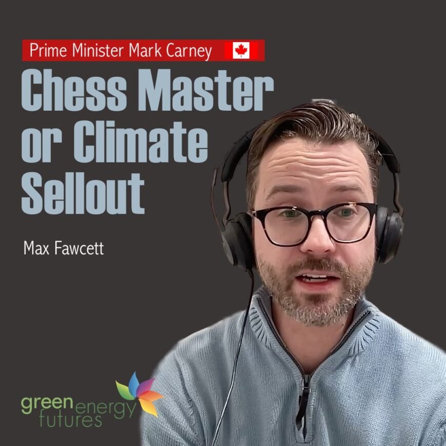 Is Mark Carney selling out on climate change?