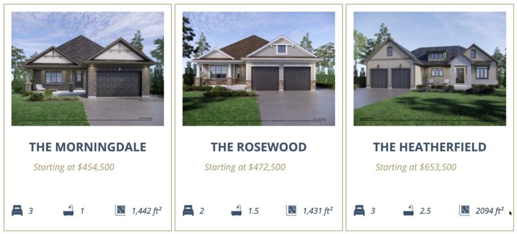 Doug Tarry Home Listings on Website