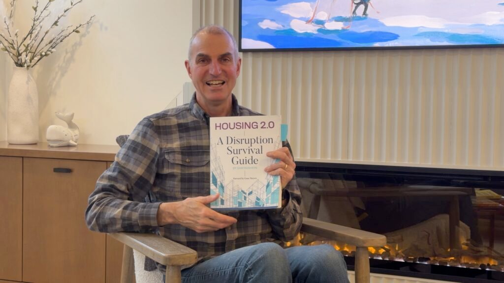 Steve Rolston with book, Housing 2.0
