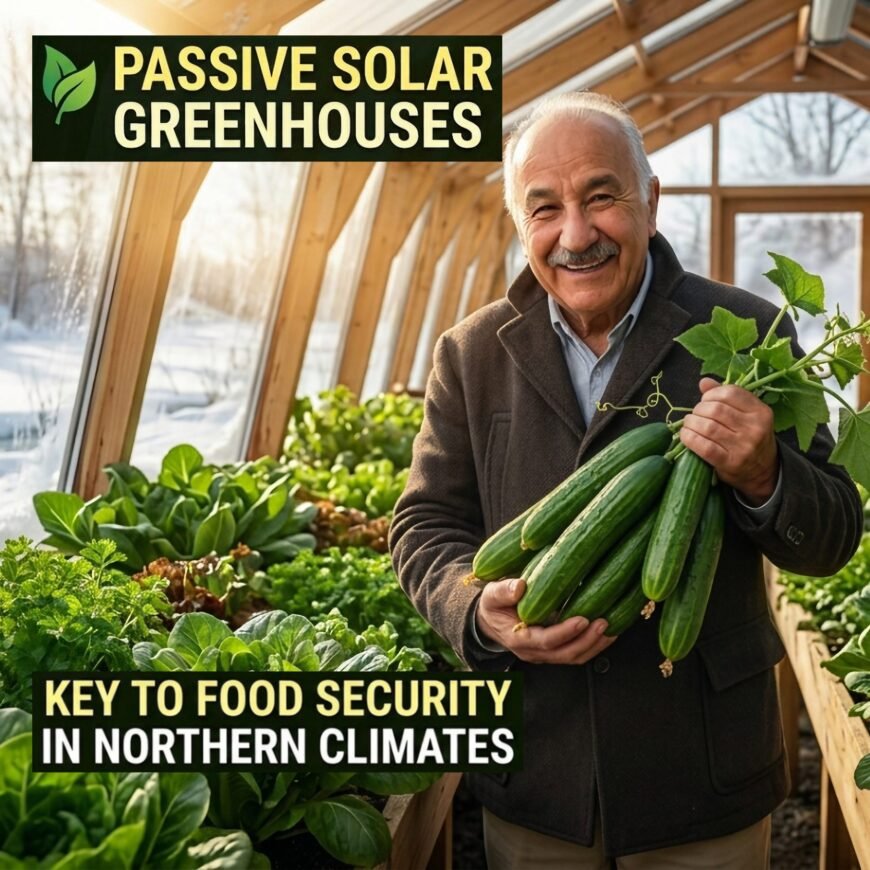 Passive Solar Greenhouses key to food security in northern nations