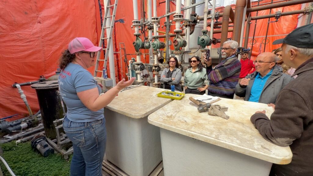 Dawn Buchert w gas heating system in greenhouse2
