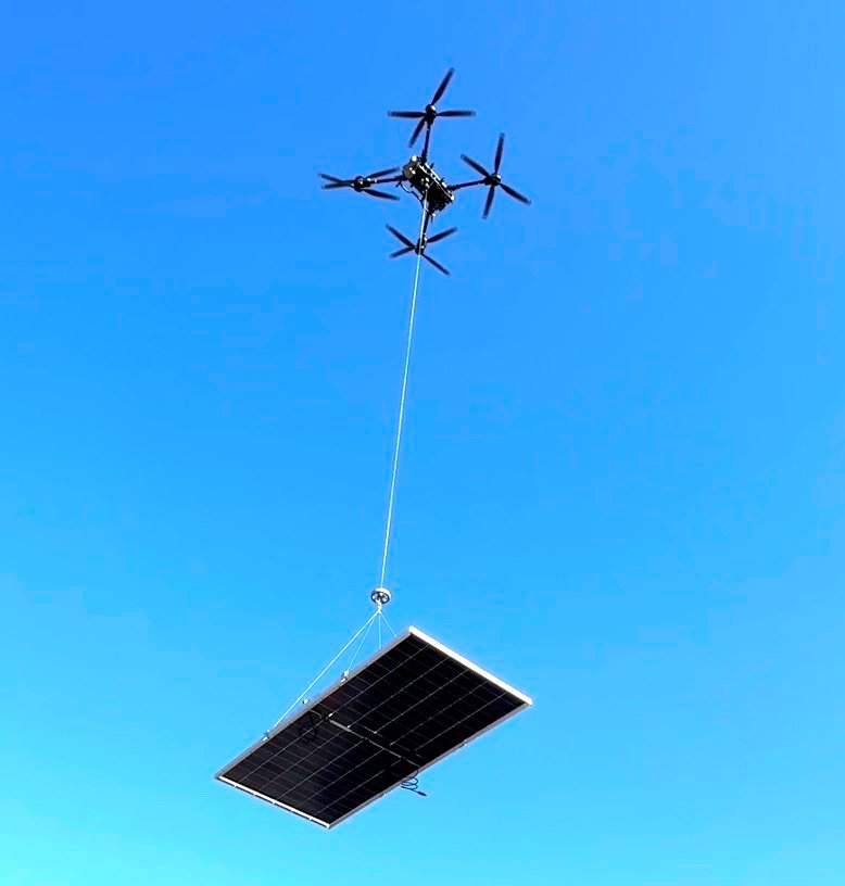 drone with solar