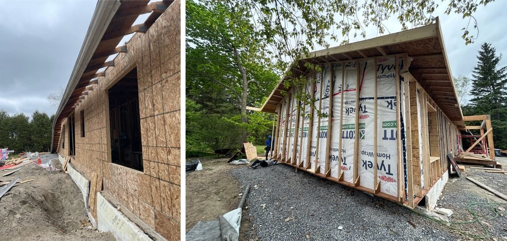 Removing Soffits and new Larsen Truss wall combo