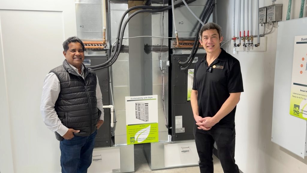 Roy Nandram and Stephen Magneron
