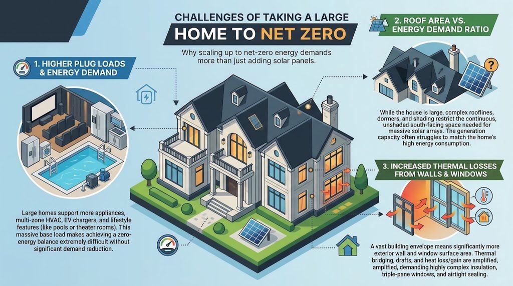 INFO Challenges of taking a large home to net zero